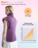 Thumbnail 1 de Heating Pad Large 24"x33" 6 Heat Levels 🔥