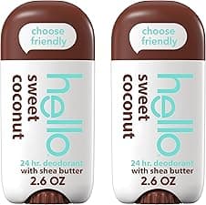 hello Sweet Coconut Aluminum Free Deodorant 2.6 oz stick 🧴