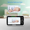 Thumbnail 7 de HelloBaby 5-inch Baby Monitor 30-hour Battery 📷