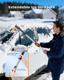 Thumbnail 4 de helloleiboo 43.7" Extendable Ice Scraper with 12-Length Settings 🚗