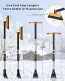 Thumbnail 6 de helloleiboo 43.7" Extendable Ice Scraper with 12-Length Settings 🚗