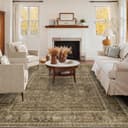 Thumbnail 2 de HelloTree Washable Rugs 5x7 Vintage Boho Area Rug 🏡