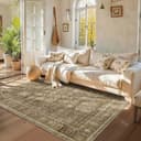 Thumbnail 3 de HelloTree Washable Rugs 5x7 Vintage Boho Area Rug 🏡