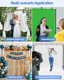 Thumbnail 3 de Hemmotop Backdrop Stand 10x8ft adjustable photography backdrop kit 🎥