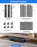 Thumbnail 6 de Hemmotop Backdrop Stand 10x8ft adjustable photography backdrop kit 🎥