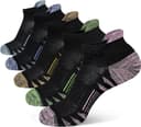Thumbnail 3 de Heyoboy Womens Ankle Anti-blister Running Socks 5 Pairs 🧦