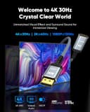 Thumbnail 1 de Highwings DP to HDMI 4K Adapter, DP 1.2 🎧