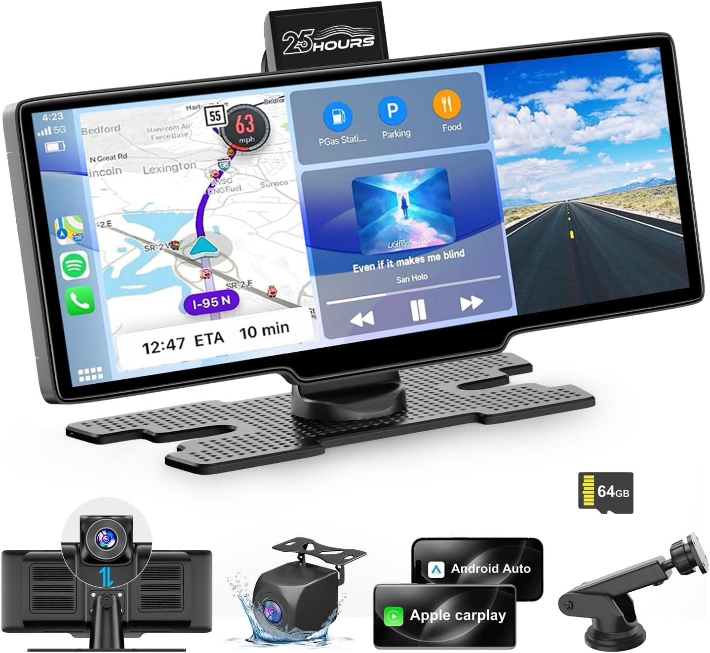 HK3 Carplay Screen 10.26" Wireless Carplay 📺