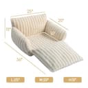 Thumbnail 2 de Hollypet Cat Bed Fluffy Plush, 25x20x13 inch ⚙️