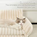 Thumbnail 3 de Hollypet Cat Bed Fluffy Plush, 25x20x13 inch ⚙️