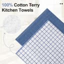 Thumbnail 1 de Homaxy Premium Cotton Kitchen Towels 12-pack 16"x28" 🧻