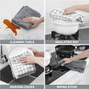 Thumbnail 3 de Homaxy Premium Cotton Kitchen Towels 16" x 28" 6-pack 🧺