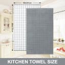 Thumbnail 4 de Homaxy Premium Cotton Kitchen Towels 16" x 28" 6-pack 🧺