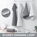 Thumbnail 5 de Homaxy Premium Cotton Kitchen Towels 16" x 28" 6-pack 🧺