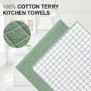 Thumbnail 1 de Homaxy Premium Cotton Kitchen Towels 16"x28" 6‑Pack 🧻