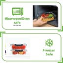 Thumbnail 2 de HOMBERKING 10 Pack Glass Meal Prep Containers 36oz/14oz 🍱