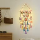 Thumbnail 6 de Homecor Hanging Macrame Photo Display with Remote Light 🎁