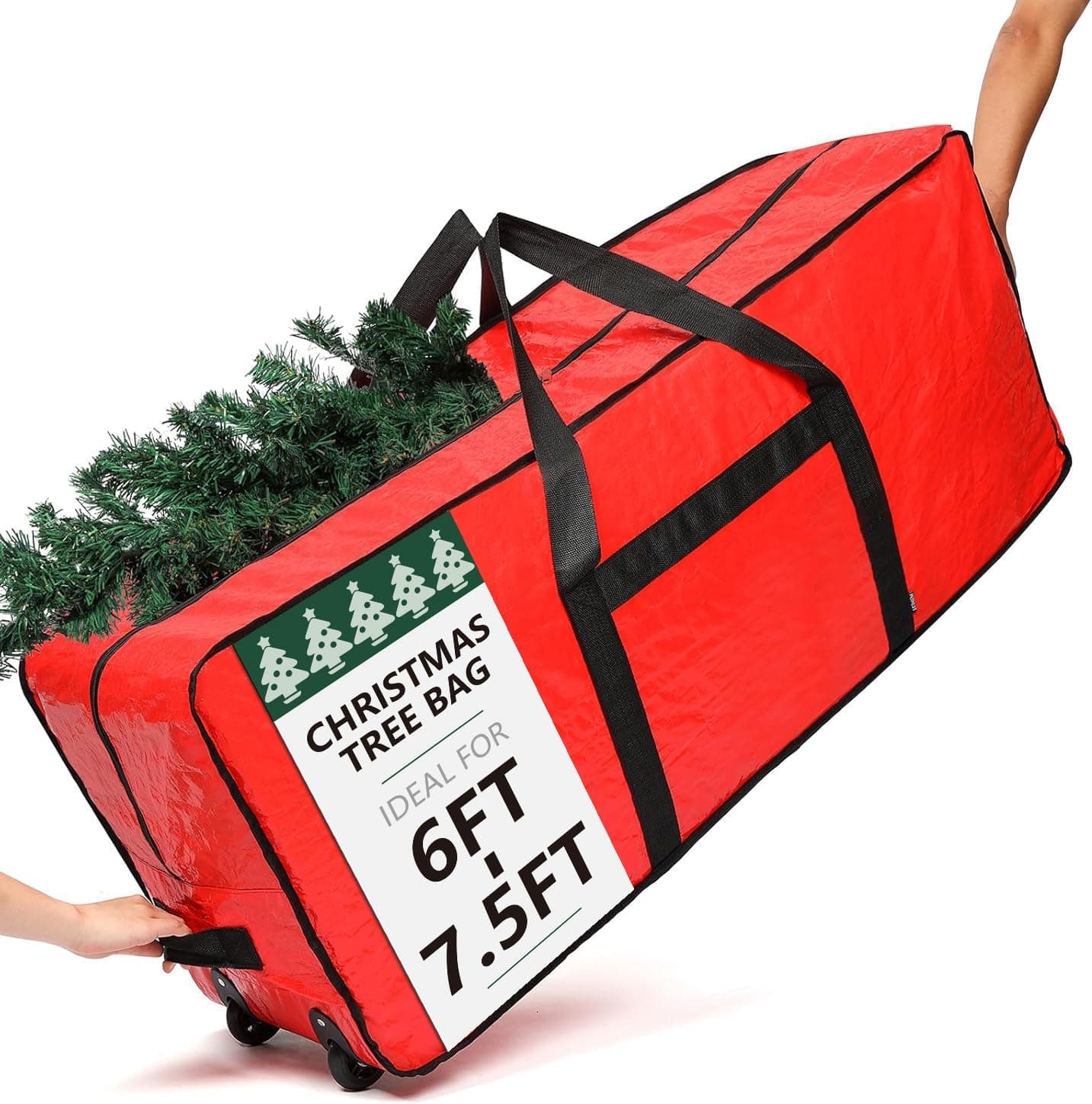 HOMEST Christmas Tree Storage Bag 7.5 ft 🎄