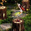 Thumbnail 2 de HONGLAND 19 Inch Solar Pelican Garden Statue 🦅
