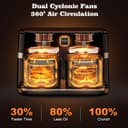 Thumbnail 6 de HoninJoy 12QT Dual Basket Air Fryer 🍳