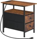 Thumbnail principal de HOOBRO BF486UBZ01 End Table with Charging Station 🪑