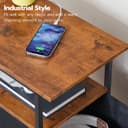 Thumbnail 4 de HOOBRO BF486UBZ01 End Table with Charging Station 🪑