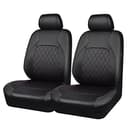 Thumbnail principal de HORSE KINGDOM Universal PU Leather Front Seat Covers 2 pcs 🚗
