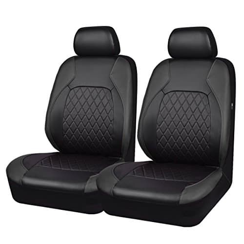 HORSE KINGDOM Universal PU Leather Front Seat Covers 2 pcs 🚗