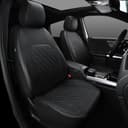 Thumbnail 1 de HORSE KINGDOM Universal PU Leather Front Seat Covers 2 pcs 🚗