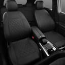 Thumbnail 3 de HORSE KINGDOM Universal PU Leather Front Seat Covers 2 pcs 🚗