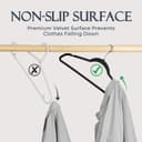 Thumbnail 1 de HOUSE DAY Velvet Non-Slip Suit Hangers 60-pack 👔