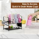 Thumbnail 2 de Housolution 8-Slot Tumbler Drying Rack for 40 oz Bottles 🧴