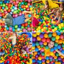 Thumbnail 4 de Hovenlay Plastic Crush-Resistant Balls for Kids 7 Bright Colors Toy Storage 🧸