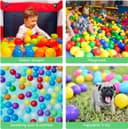Thumbnail 5 de Hovenlay Plastic Crush-Resistant Balls for Kids 7 Bright Colors Toy Storage 🧸