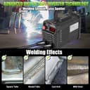 Thumbnail 3 de Hpoouo 200Amp Stick Welder 110V with 20 rods 🔧