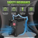 Thumbnail 5 de Hpoouo 200Amp Stick Welder 110V with 20 rods 🔧