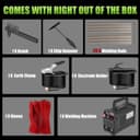 Thumbnail 6 de Hpoouo 200Amp Stick Welder 110V with 20 rods 🔧