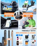 Thumbnail 8 de HTU Car Phone Holder 360° Rotation 📱