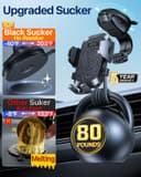 Thumbnail 1 de HTU Upgraded Strongest Suction Car Phone Holder 🚗