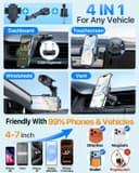 Thumbnail 5 de HTU Upgraded Strongest Suction Car Phone Holder 🚗