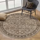 Thumbnail 3 de HUGEAR Round Rug 6ft Entryway, Machine Washable 🧺⛔