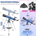 Thumbnail 4 de HUGERSTAR 90mm Aperture Refractor Telescope 800mm 📷