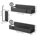 Thumbnail 6 de HuggieGems Magnetic Bottle Holder, 4-Pack ⚙️