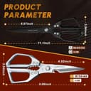 Thumbnail 5 de HUUSK Kitchen Shears Set Stainless Steel 1pc ✂️