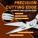 Thumbnail 2 de HUUSK Stainless Steel Kitchen Scissors ⌚