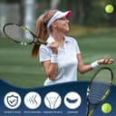 Thumbnail 3 de HXE Tennis Racket Set for Adults 27" with 2 Balls & Carry Bag 🎾