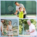 Thumbnail 5 de HXE Tennis Racket Set for Adults 27" with 2 Balls & Carry Bag 🎾