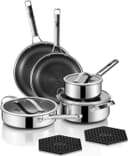 Thumbnail principal de Hybrid Stainless Steel 10PC Cookware Set 🍳