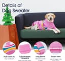 Thumbnail 2 de IECOii XXL Turtleneck Dog Sweater XXL 🐶