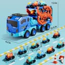 Thumbnail 1 de IHAHA 10-in-1 Foldable Space Truck carrier with 9 cars 🚚